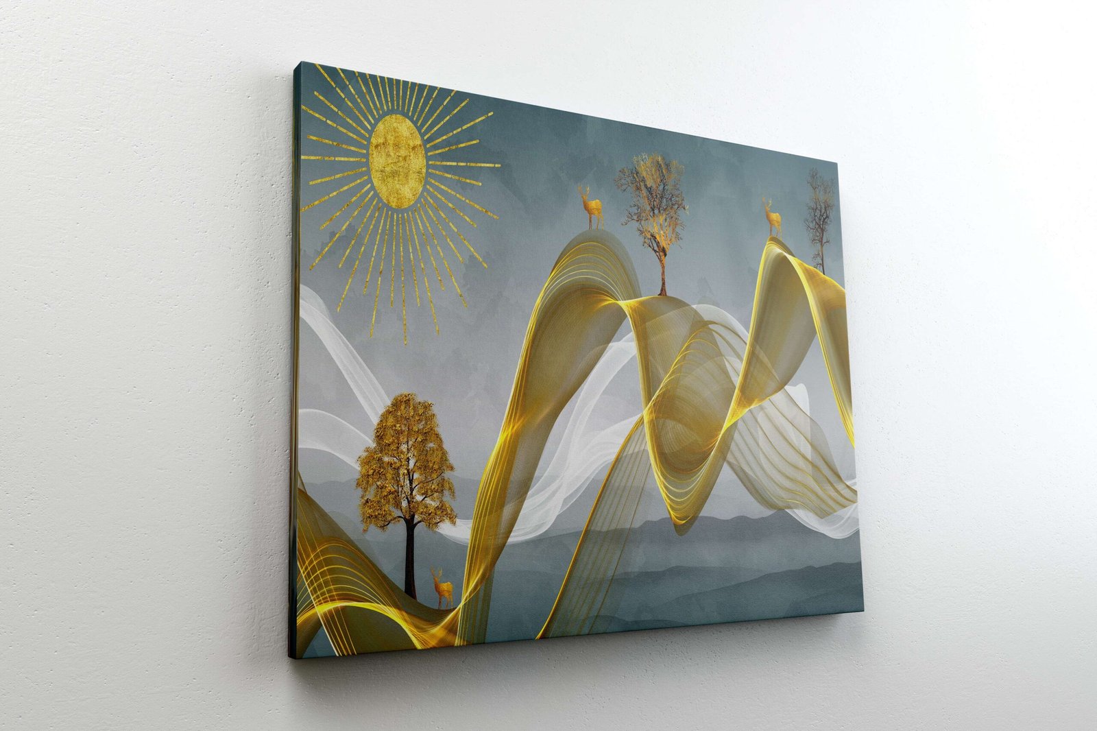 Framed Canvas Art for Bedroom & Living Room Style - Image 3